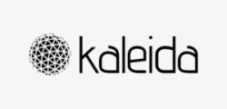 The text says "Kaleida".