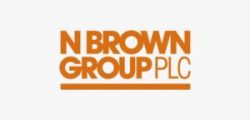 The text says "N Brown Group PLC".